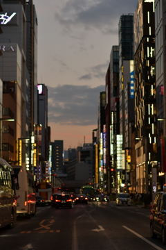 銀座帰り