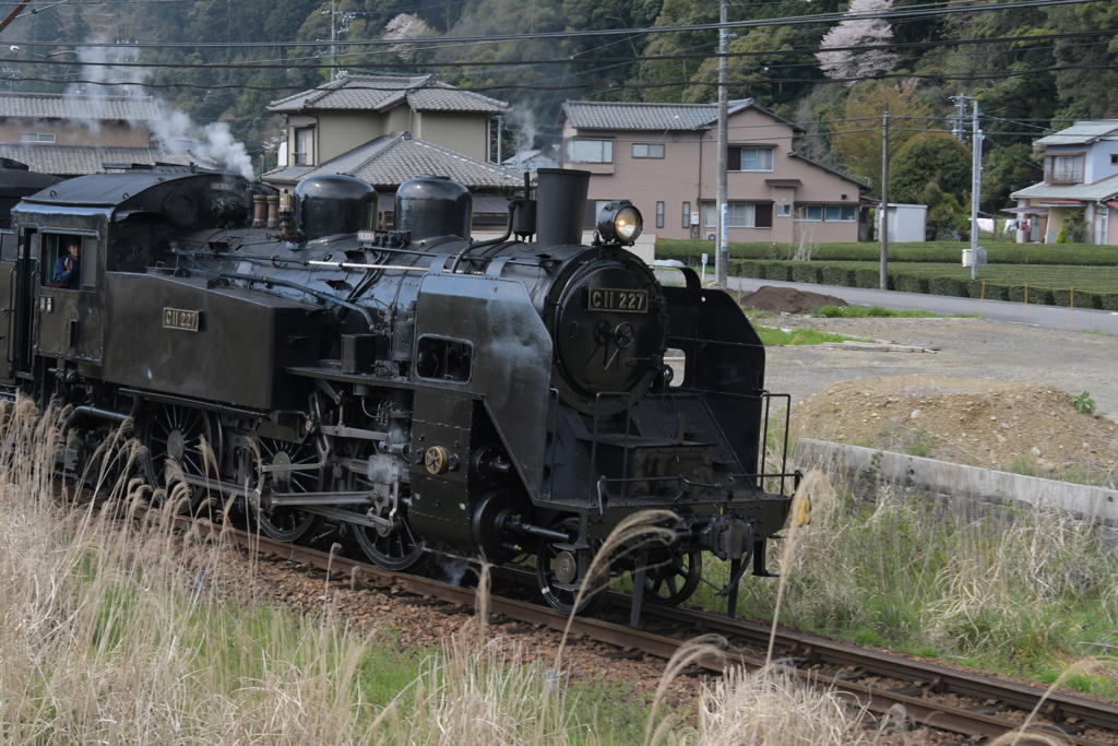 黒い汽車