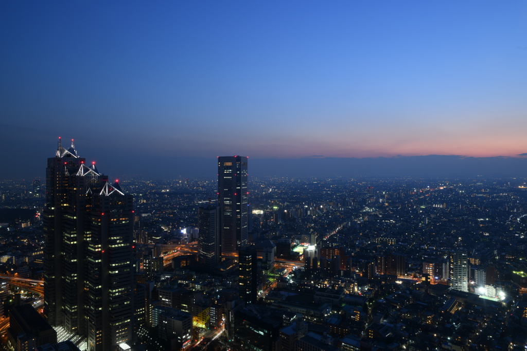 ある日の新宿の空