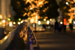 夜のみなとみらいを歩いて