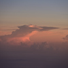 染まる雲
