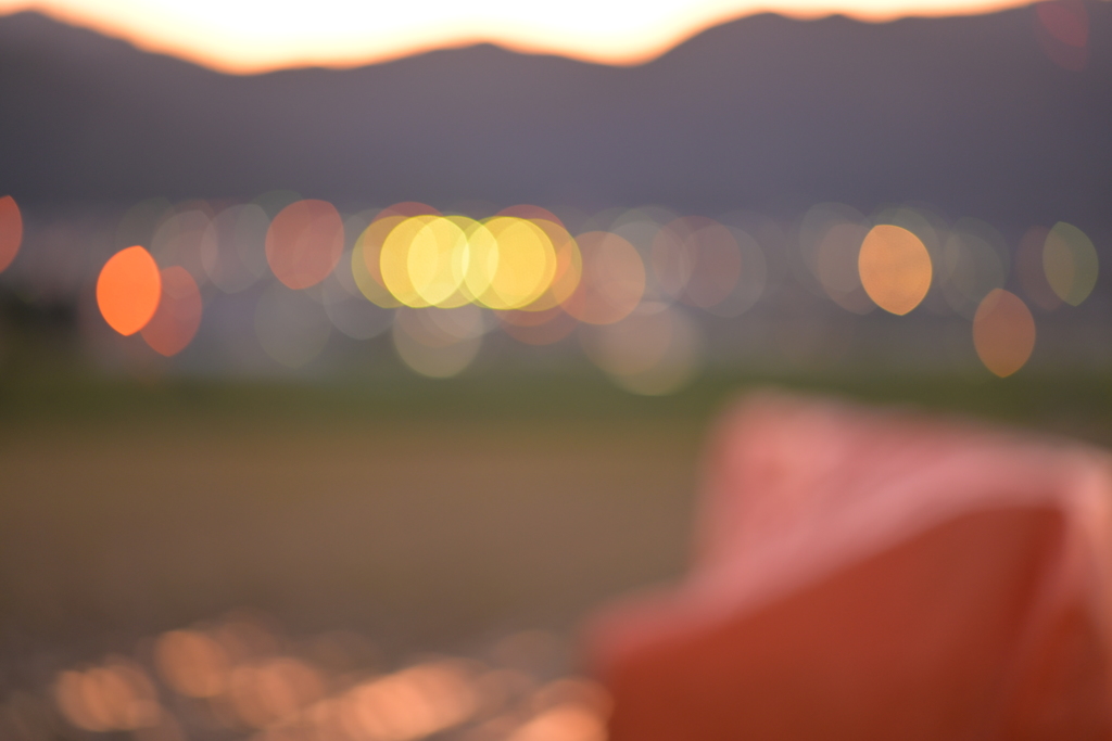 夕暮れ