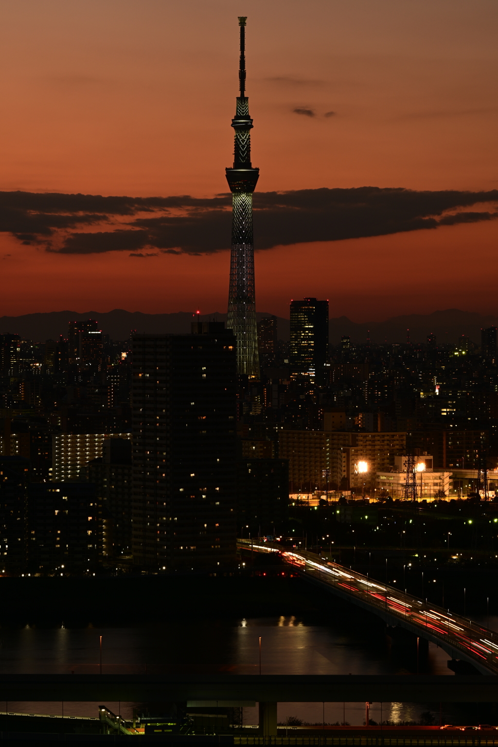 今日の夕暮れ