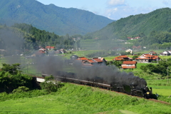 SLやまぐち号、快走