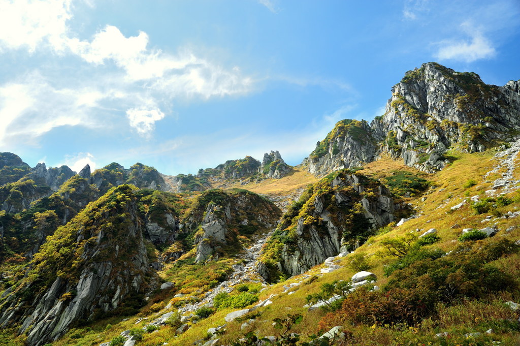 木曽駒ケ岳　2017年9月24日