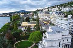 MONTREUX　レマン湖のほとり