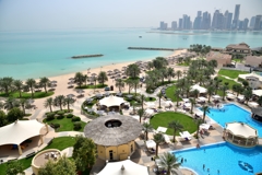 View from Intercontinental Hotel @ QATAR