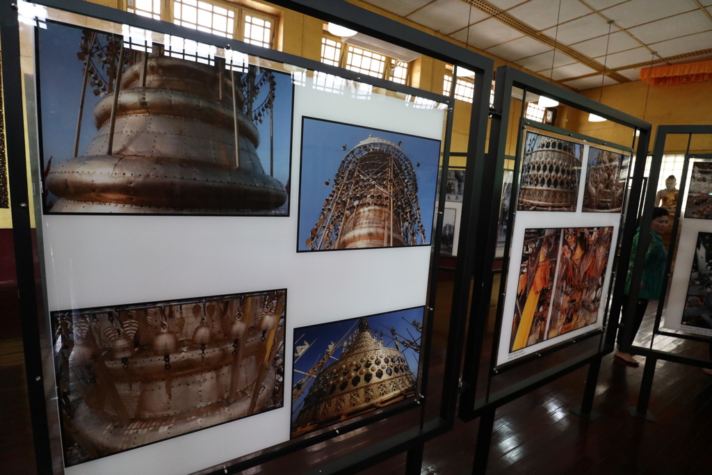 シュエダゴンパゴダ　展示室　ミャンマー