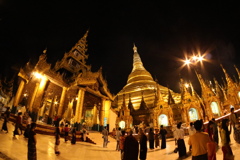 ミャンマー　シュエダゴンパゴダ　 Shwedagon Pagoda
