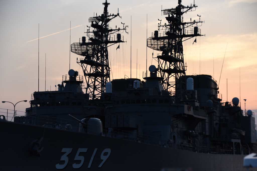 海上自衛隊　呉基地3519