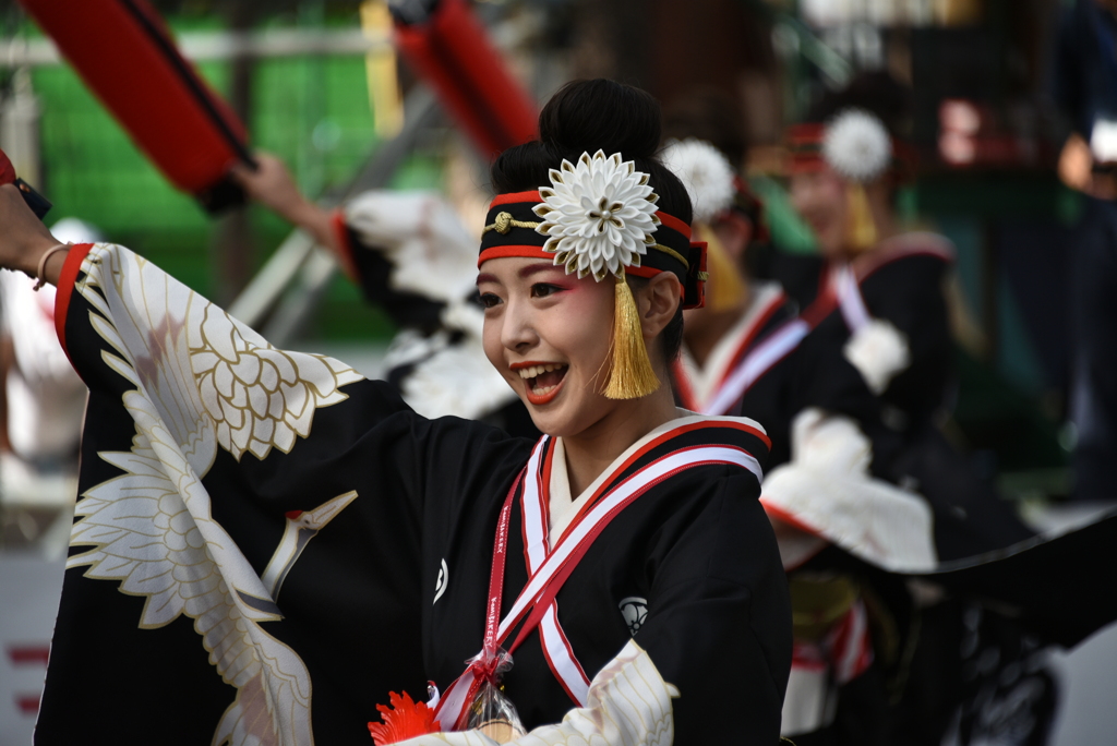 高知　よさこい祭り　 “濱長”　１