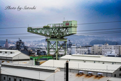 佐世保重工業（SSK）２５０トン・ハンマーヘッド型クレーン