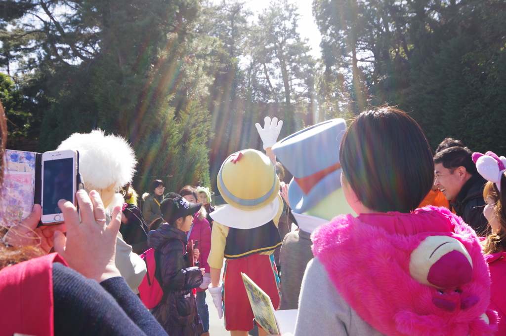 快晴の初ディズニーランド