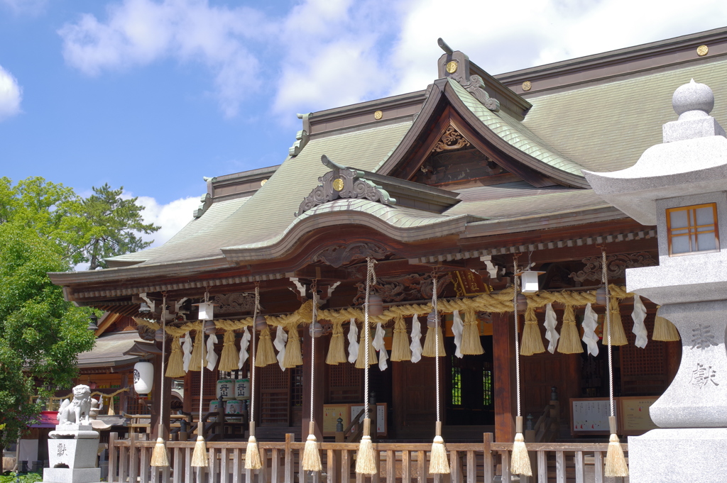 小倉 帰省 散歩　八坂神社