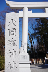 大国魂神社 狛犬達 (1)