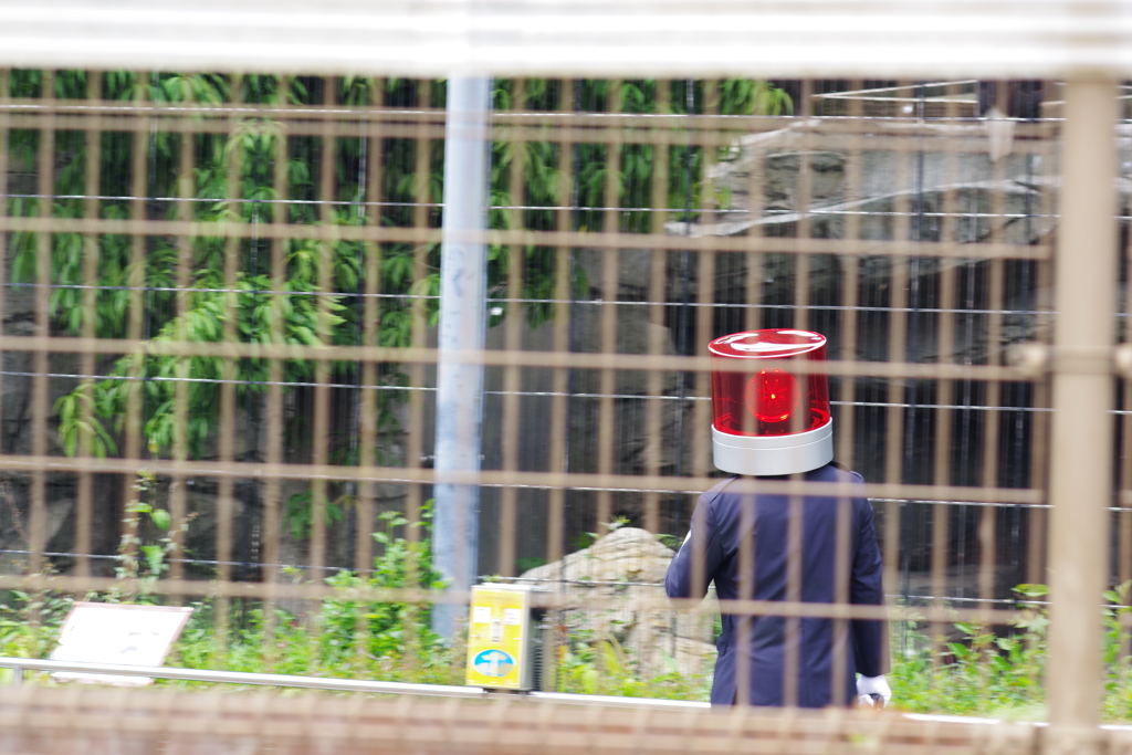 東部動物公園　圧倒的な不審者