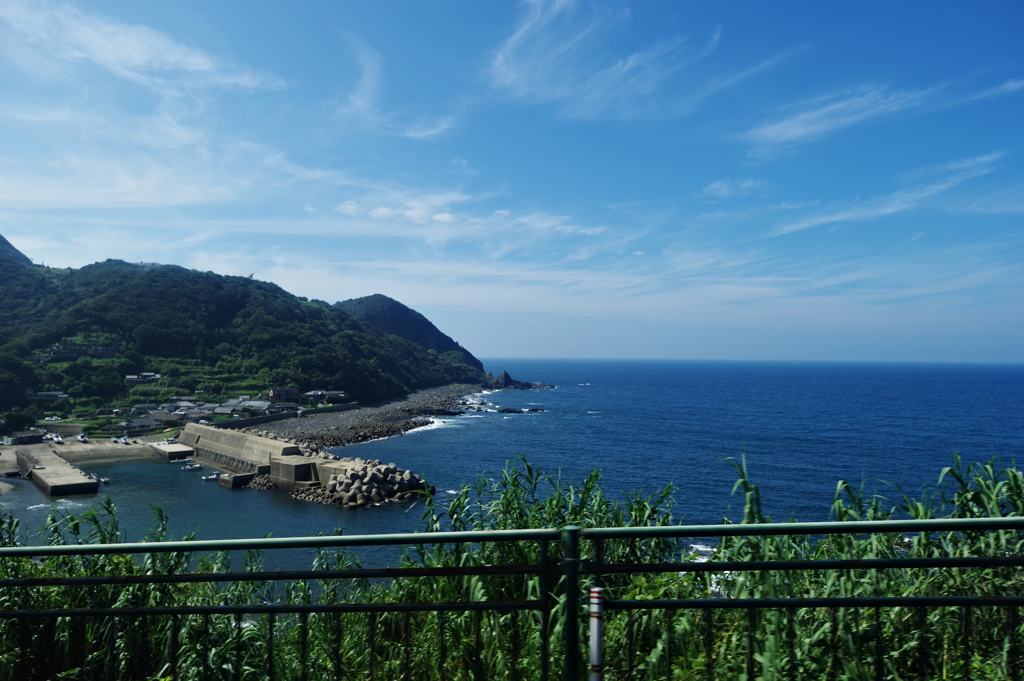 長崎観光　池島へ移動　良い景色