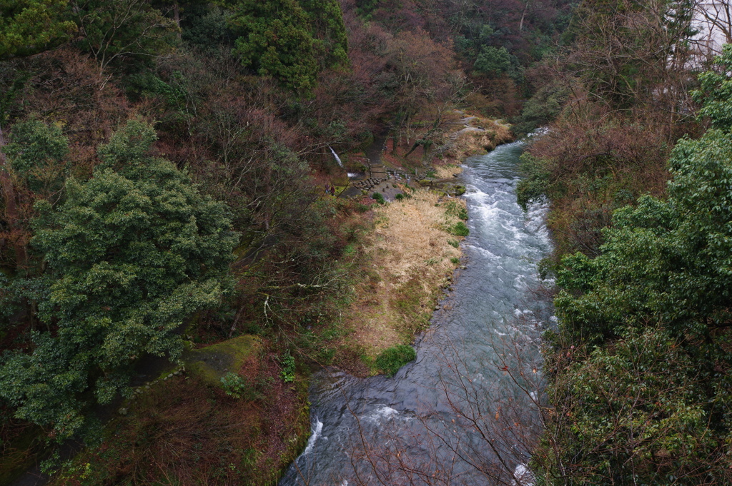 山中温泉ぶらぶら あやとり橋３