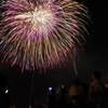 石川県 川北花火大会  入りきらない・・・