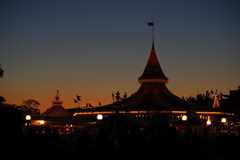 夜の初ディズニーランド 1