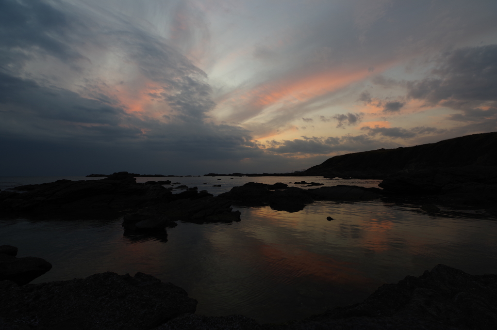 DA 11-18mm 試し撮り夕暮れ