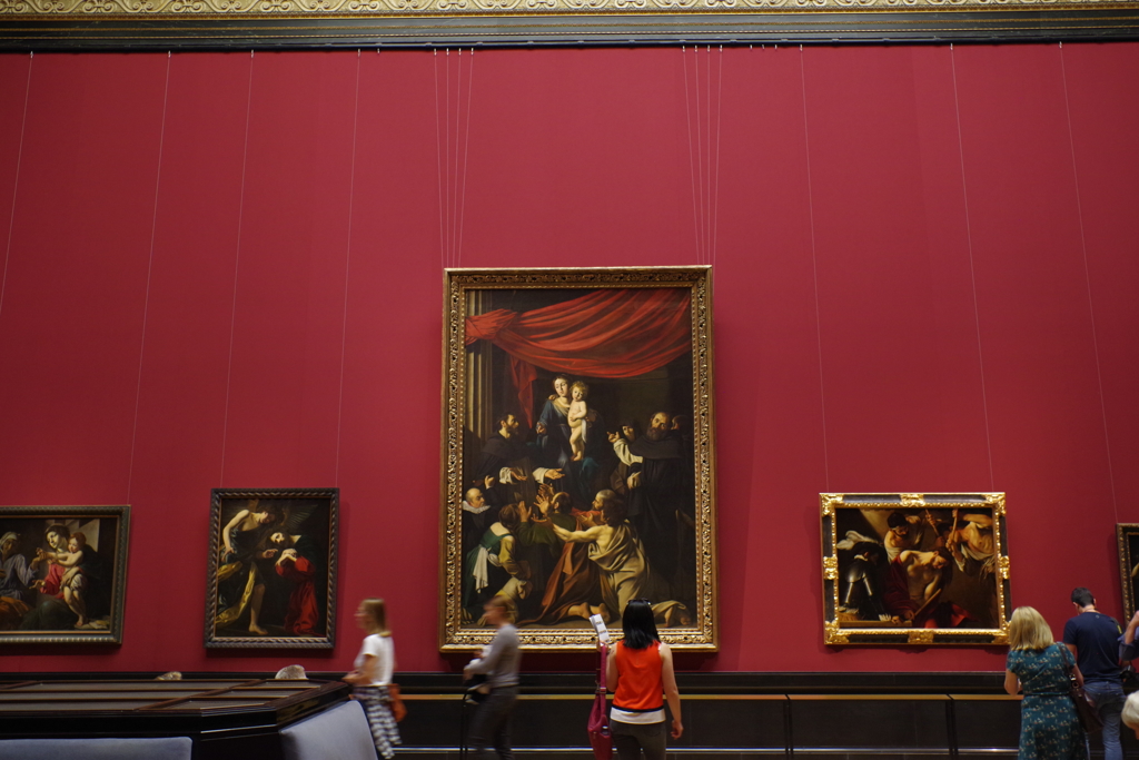 Kunsthistorisches museum 大体宗教画です。