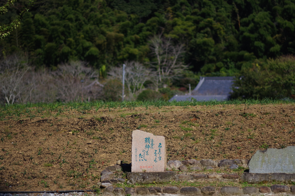 「名よりも精神を残したい」　いい言葉です。