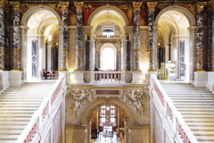 Kunsthistorisches museum 大階段 反対側から