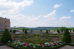 ヴェルサイユ宮殿 庭園 ここから大変だった