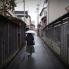 能登半島ドライブ 輪島朝市　雨でした
