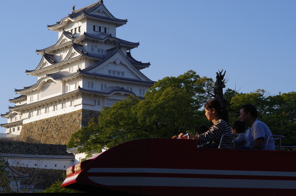 姫路城周辺観光 動物園より姫路城と一緒に取れるスポット