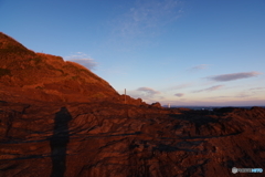 城ヶ島 猫と夕日と星 (16)