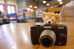 pentax Qとダッフィー！