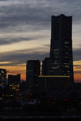 みなとみらい夜景  みなとみらい夜景