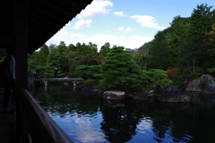 姫路城周辺観光 好古園　天気はよい
