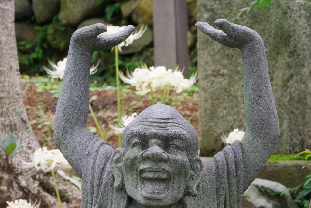 香林寺 いい笑顔です