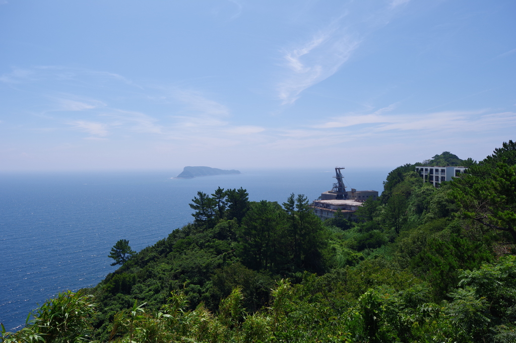 長崎 池島観光 廃墟と海