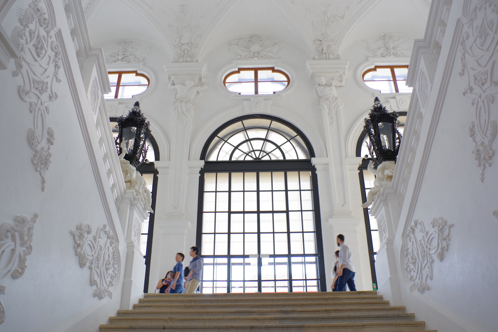 Belvedere museum 建物自体も美しい
