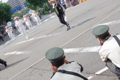 金沢百万石祭 自衛隊の方々 仲間の勇士を撮影