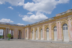 ヴェルサイユ宮殿 大トリアノン宮殿 桃色が綺麗です