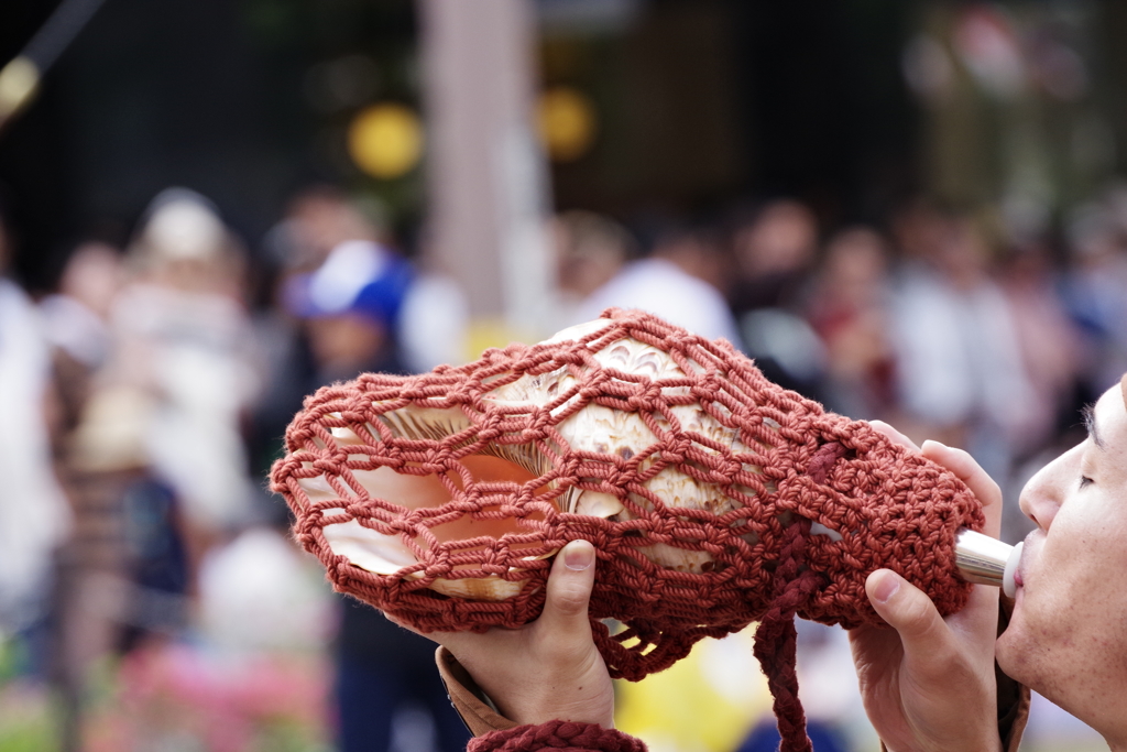 金沢百万石祭 ほら貝 ブォワァ～