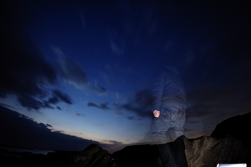 DA 11-18mm 試し撮り夕暮れ　記念撮影2