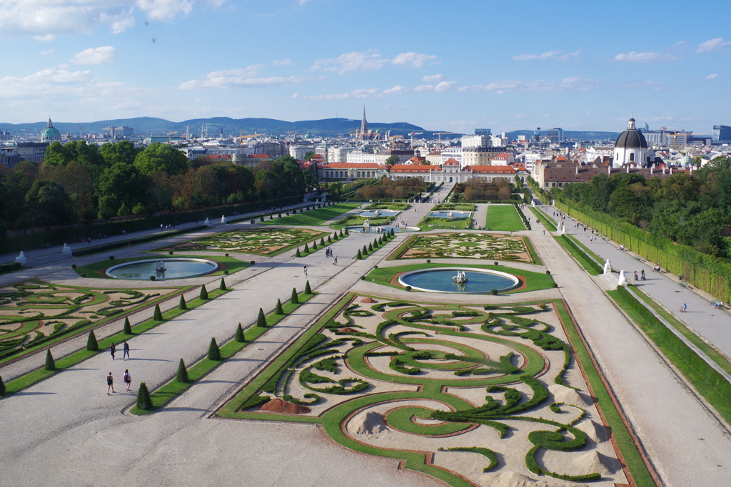 Belvedere Museum 庭園