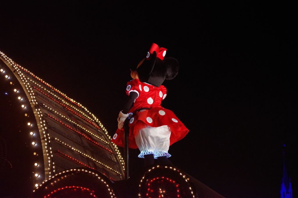 夜の初ディズニーランド 7