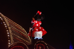 夜の初ディズニーランド 7