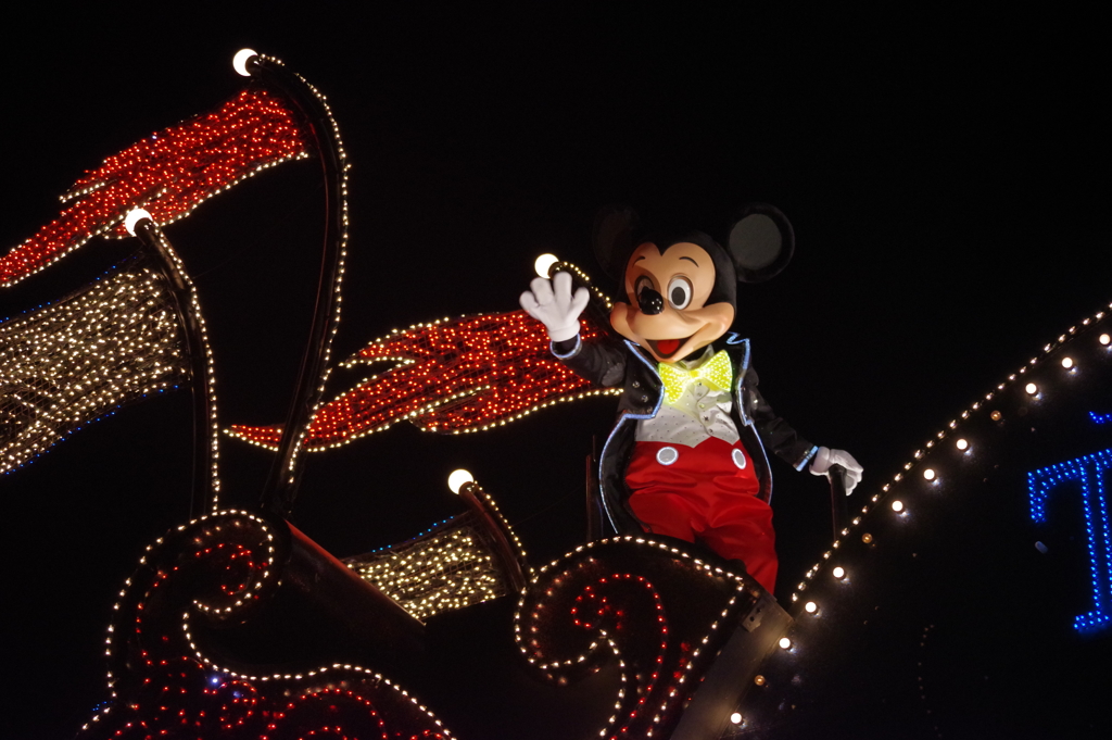 夜の初ディズニーランド 8