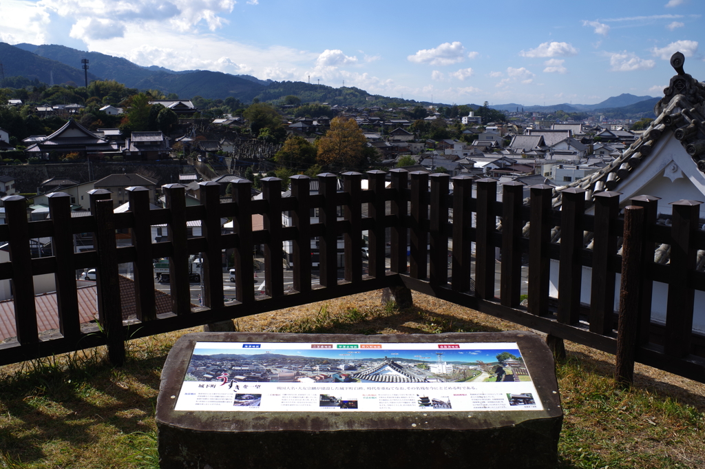 大分ちょっと観光 臼杵城跡からの眺め