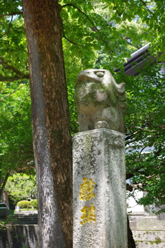 大宰府天満宮　守り神の鷽