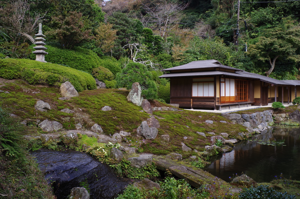 Kamakura散歩 海蔵寺 裏の庭園