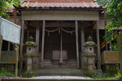 粟津温泉街をぶらぶら　白山神社